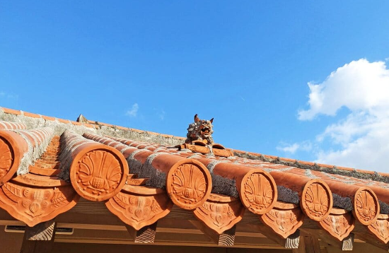 赤煉瓦屋根